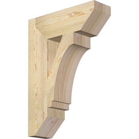 Ekena Millwork Imperial Slat Rough Sawn Bracket, Douglas Fir, 6"W x 20"D x 28"H BKT06X20X28IMP06RDF